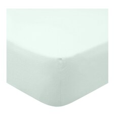 Tesco Sage Polycotton Fitted Sheet Single