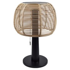 Tesco Solar Rattan Table Lamp