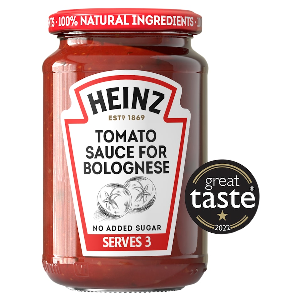 image 1 of Heinz Tomato Sauce For Bolognese Pasta Sauce 350G