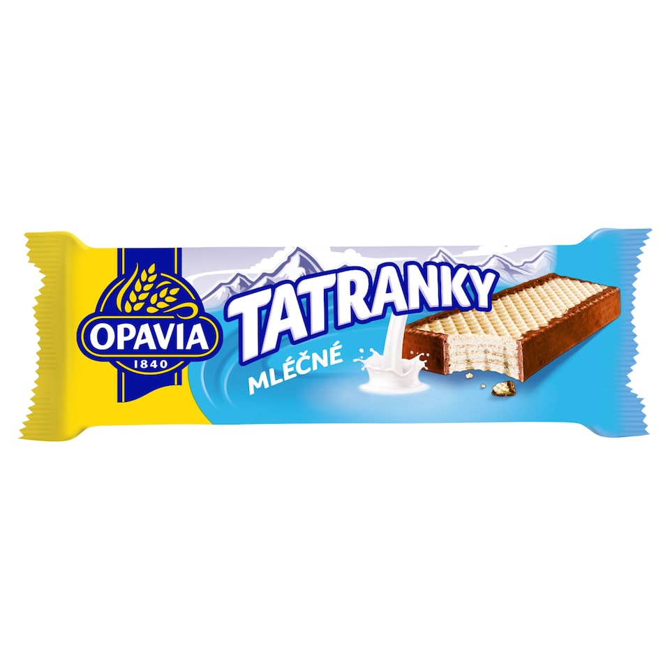 Opavia Tatranky Mléčné oplatka 47g