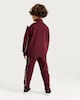 image 3 of F&F Boys 2-Piece Cotton Rich Half Zip Sweatshirt and Joggers Set in Purple