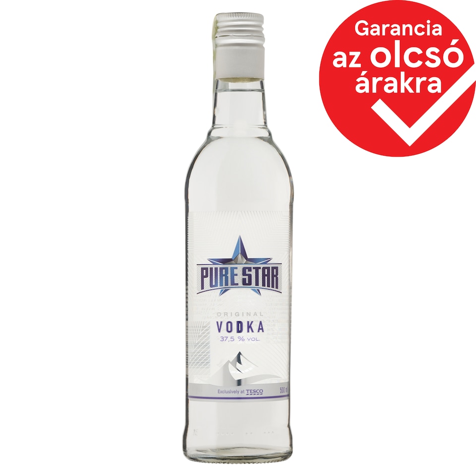 Pure Star Original Vodka 37,5% 500 ml