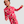 Multi, F&F Girls 2-Piece Pure Cotton Santa Print Revere Shirt and Trousers Pyjamas Set in Multi