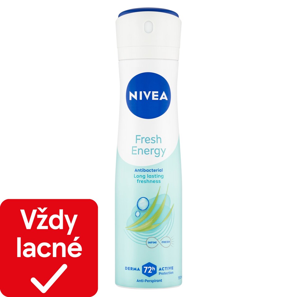 obrázok 1 z Nivea Fresh Energy Sprej antiperspirant 150 ml