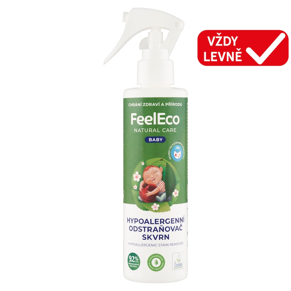 FeelEco Baby hypoalergenní odstraňovač skvrn 200ml