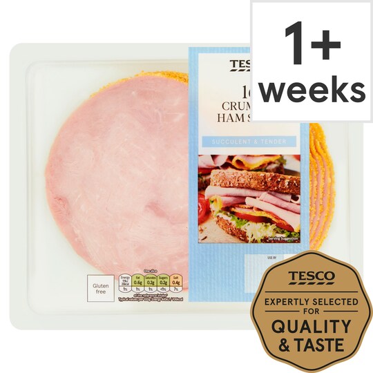 Tesco Crumbed Ham 400G Tesco Groceries