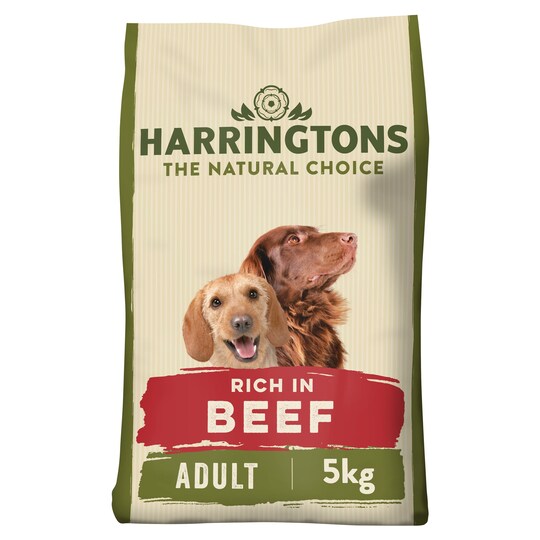 Harringtons Dry Dog Food Beef & Rice 5Kg Tesco Groceries