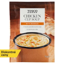 Tesco Instantná kuracia polievka s cestovinami 17 g