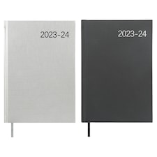 Tesco 2023/2024 Casebound Diary A4 Dtp Assorted