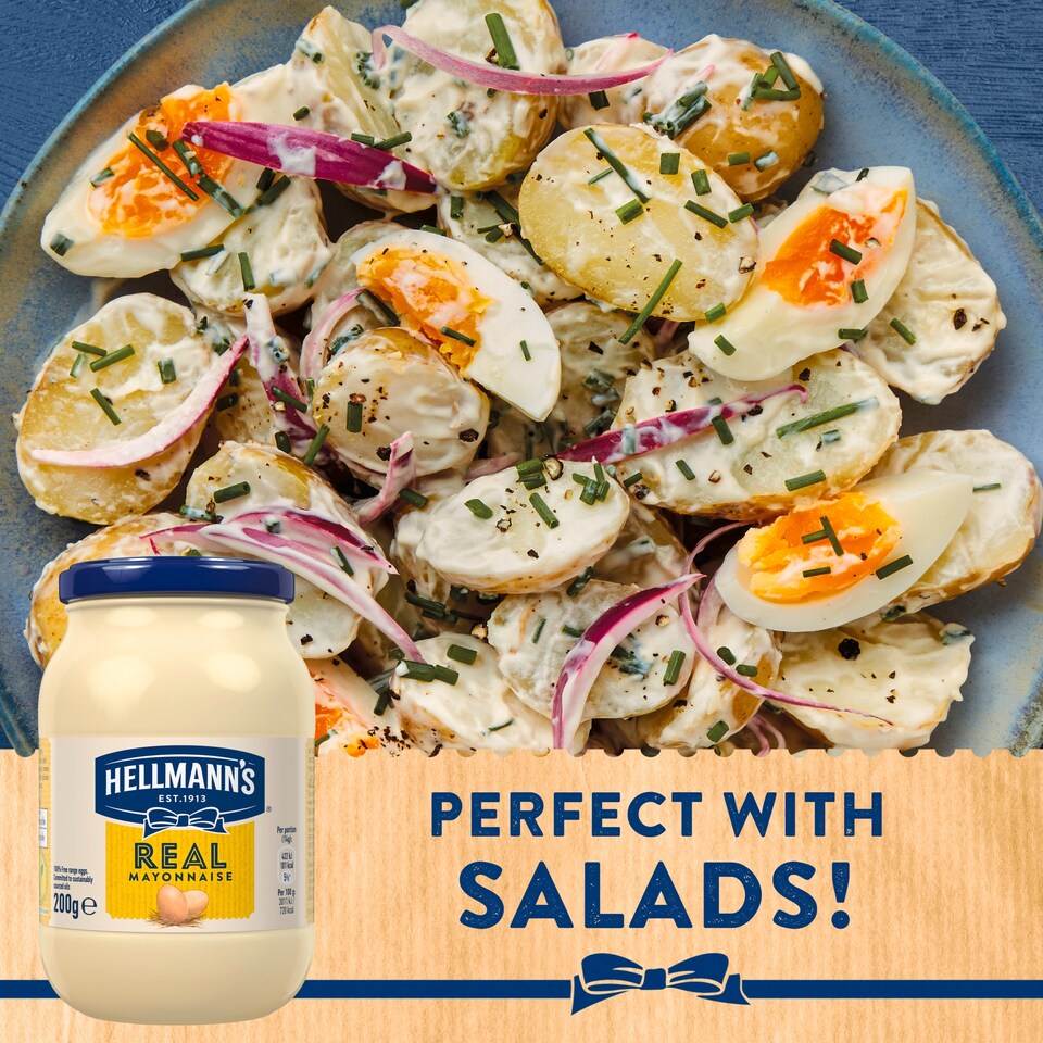 image 1 of Hellmanns Real Mayonnaise 200G Jar