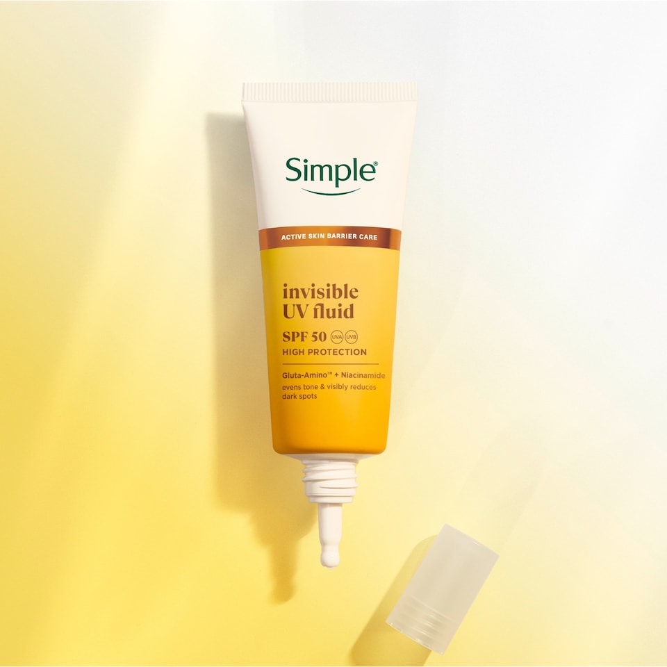 image 1 of Simple Invisible UV Face Fluid SPF 50 40ml