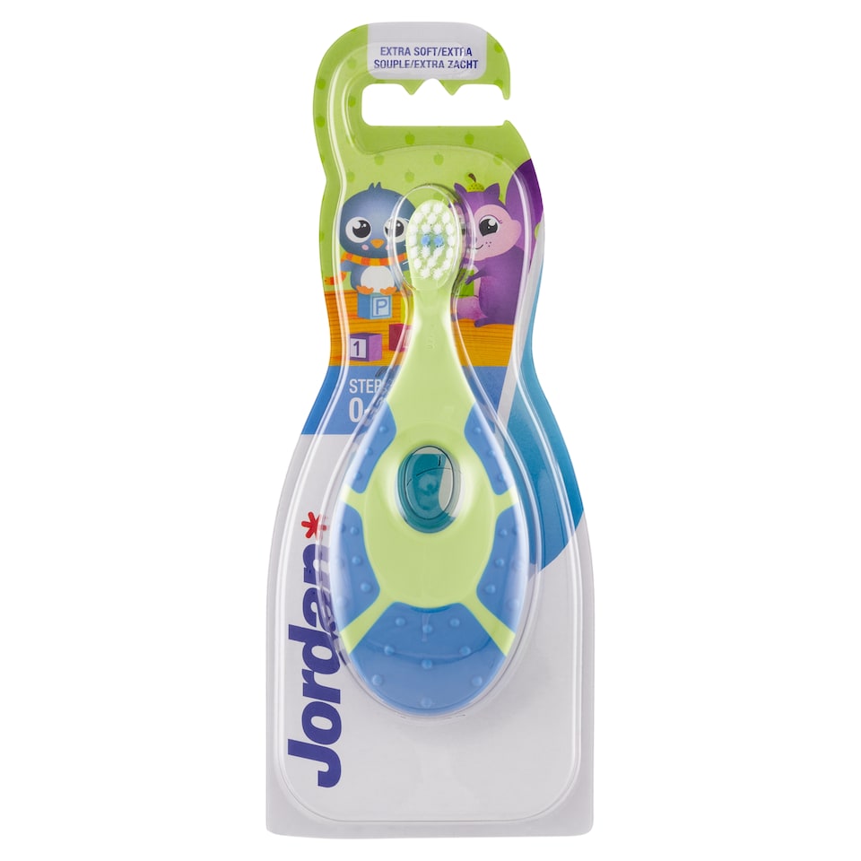 image 1 of Jordan Step1 Extra Soft Baby Toothbrush 0-2 Years