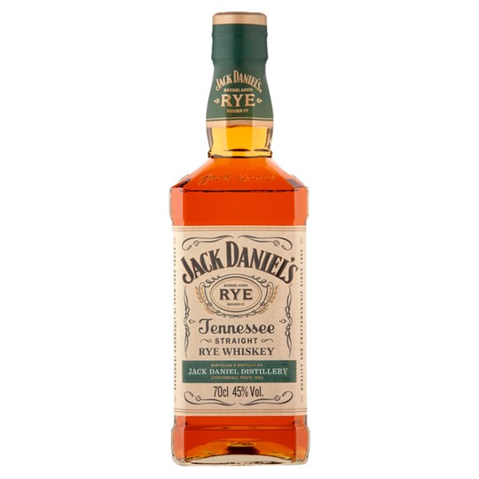 Jack Daniel's Rye Whiskey 70Cl Tesco Groceries