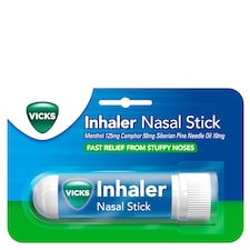 Vicks Inhaler Fast Acting Blocked Nose Relief Stick