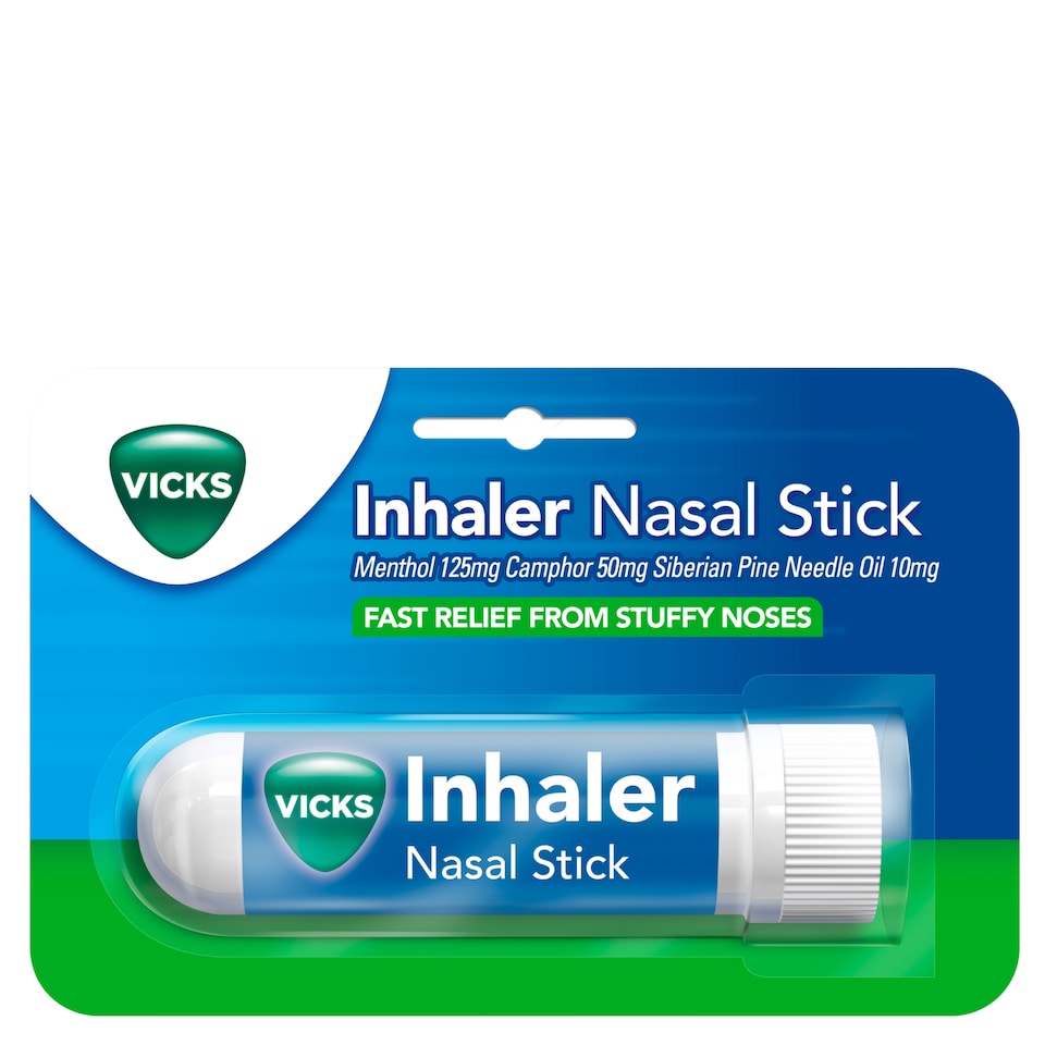 image 1 of Vicks Inhaler Fast Acting Blocked Nose Relief Stick