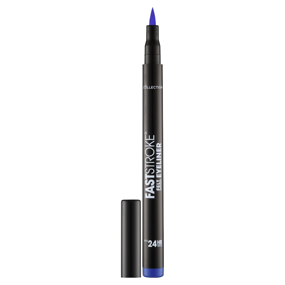 image 1 of Collection Faststroke Felt Eyeliner 3 Blue