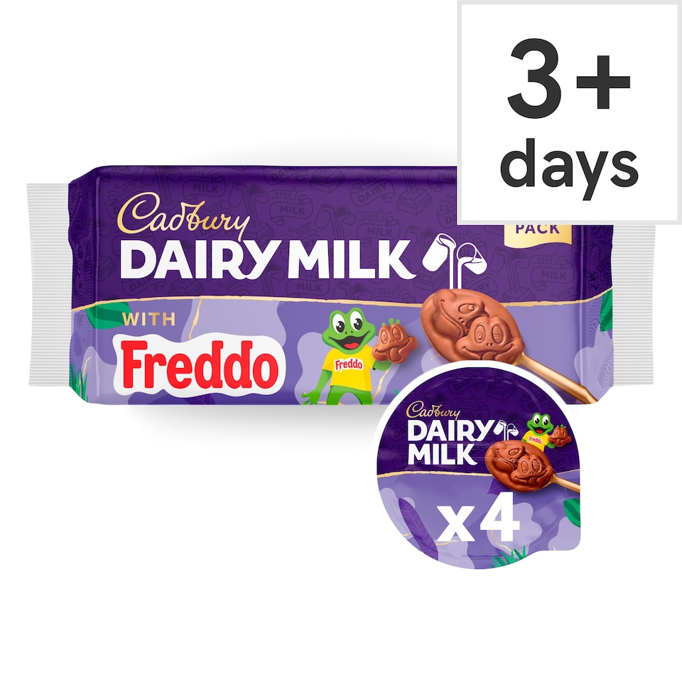 image 1 of Cadbury Dairy Milk Dessert with Freddo 4x75g