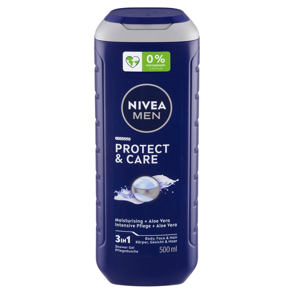 Nivea Men Protect & Care 3 v 1 Sprchovací gél 500 ml