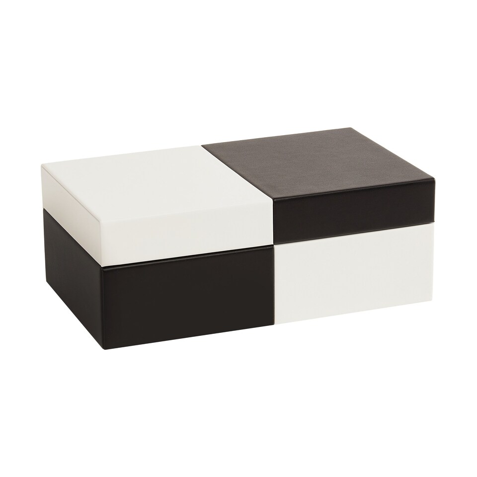 image 1 of Style Sisters Faux Leather Trinket Box