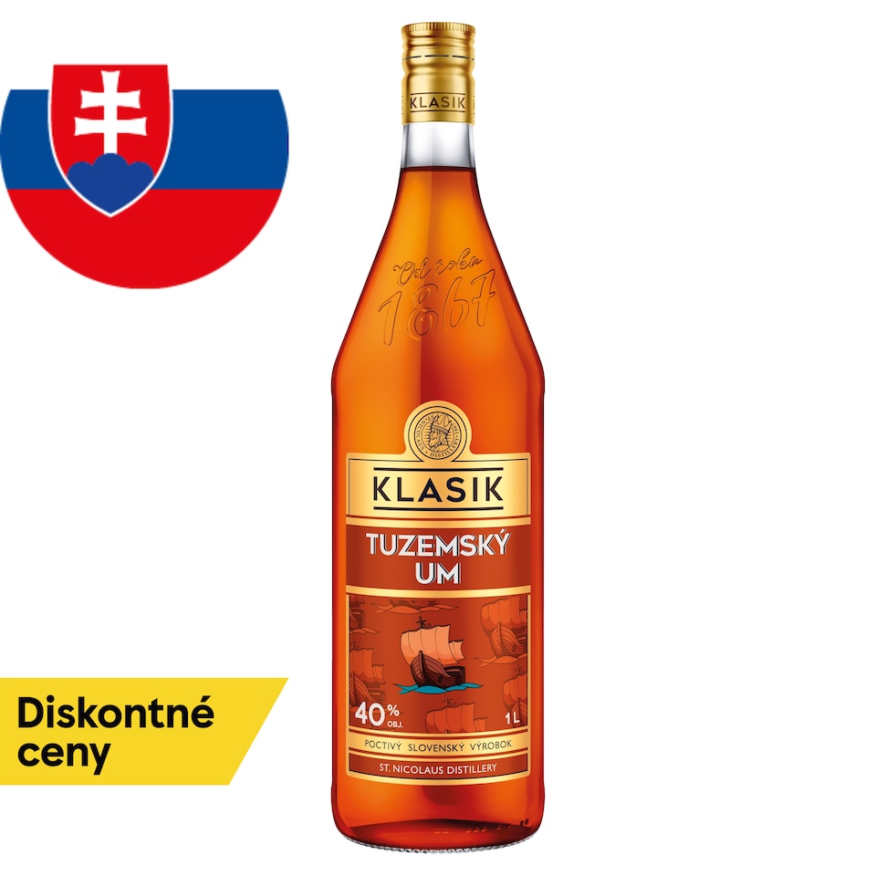 St. Nicolaus Klasik Domestic Spirit 40% 1 L