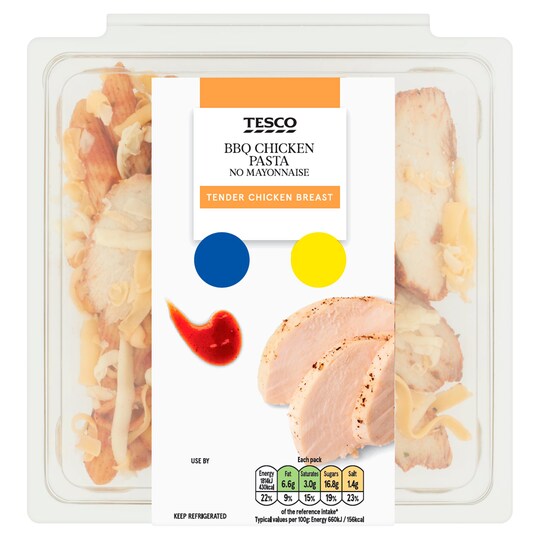 Tesco Bbq Chicken Pasta 275G Tesco Groceries