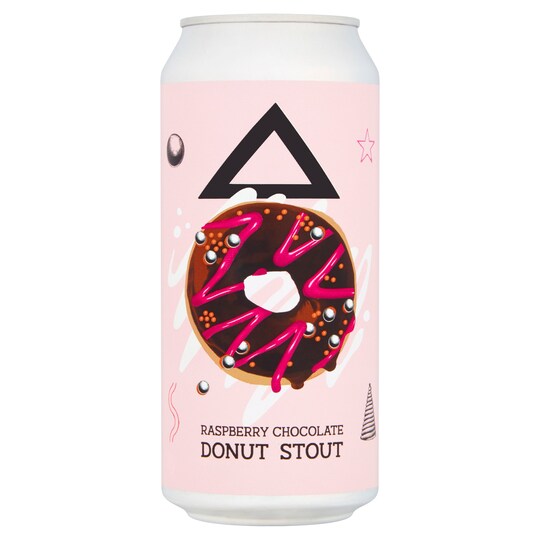 Wild Card Chocolate Raspberry Donut Stout Beer 440Ml Tesco Groceries