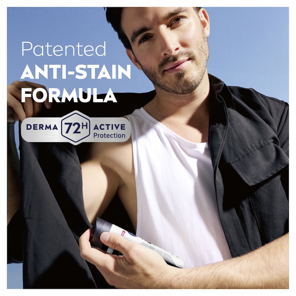 image 1 of NIVEA MEN Black & White Original Anti-Perspirant Deodorant Spray 150ml