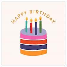 Paperchase Birthday Card Happy Birthday