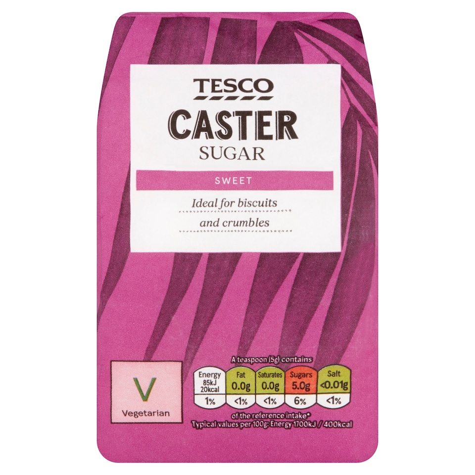 Tesco Caster Sugar 500G