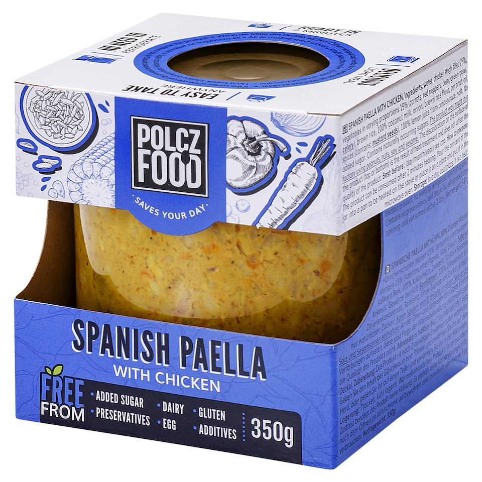 Polcz Food Spanish Paella with Chicken 350 g