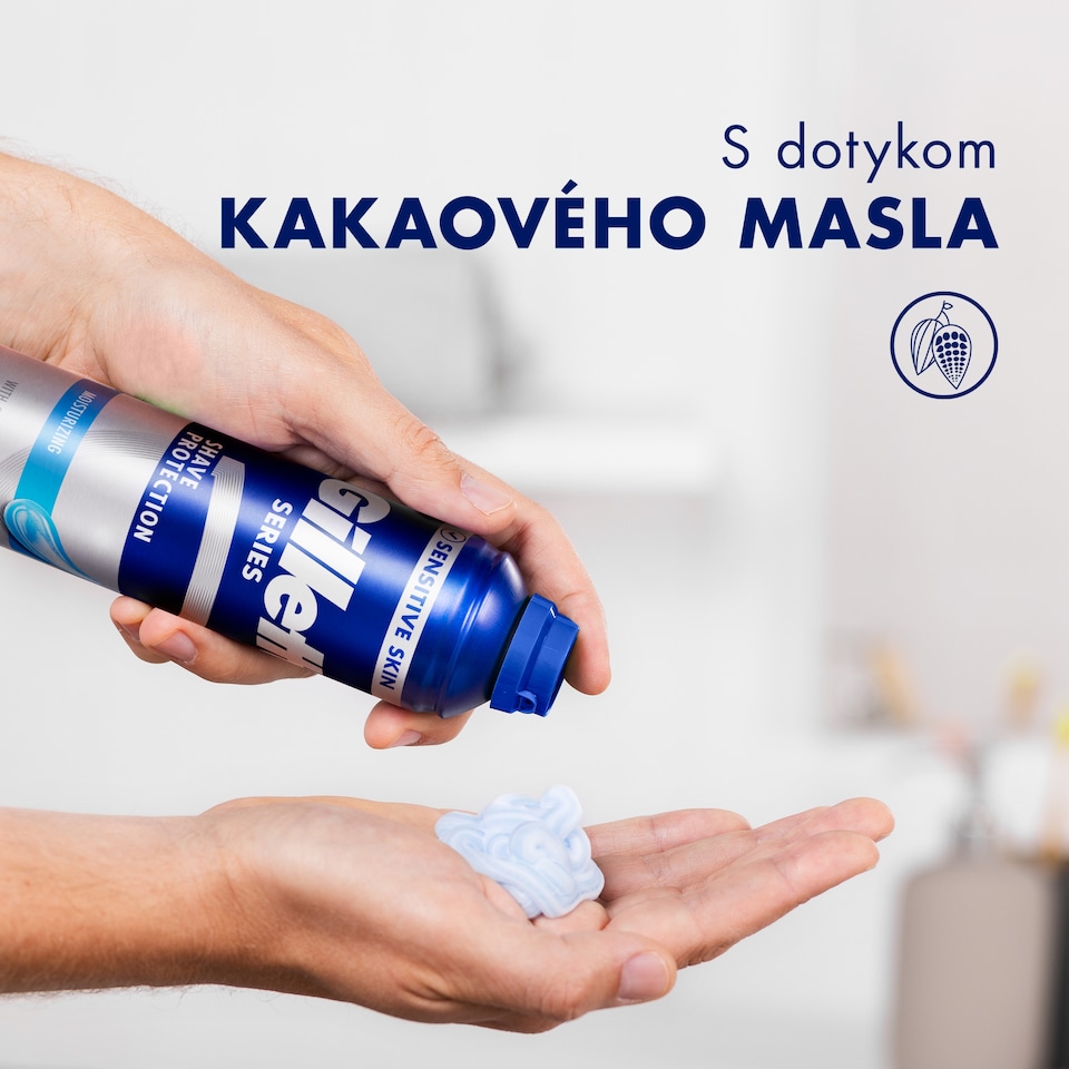 obrázok 1 z Gillette Series Hydratačný Gél Na Holenie S Kakaovým Maslom, 200ml
