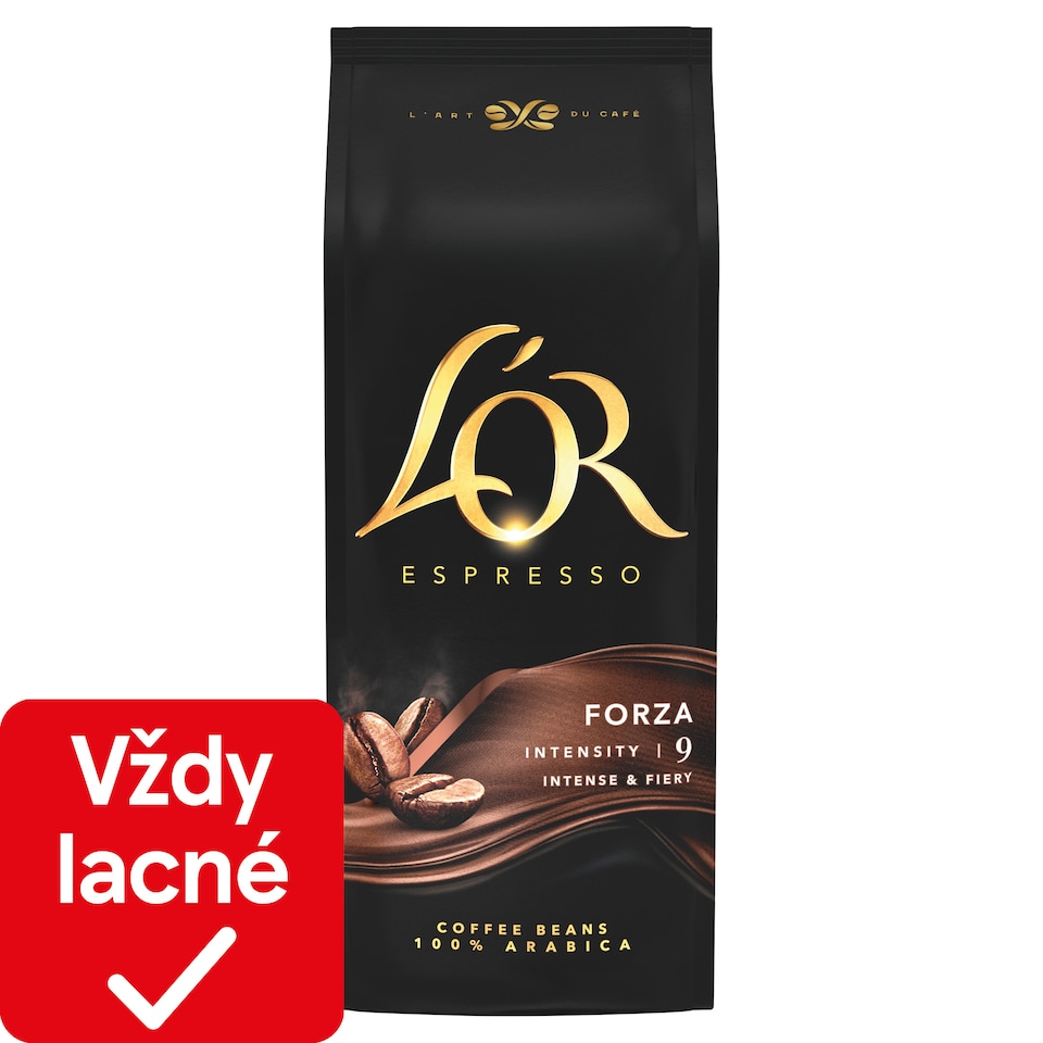 L'OR Espresso Forza káva pražená zrnková 1000 g