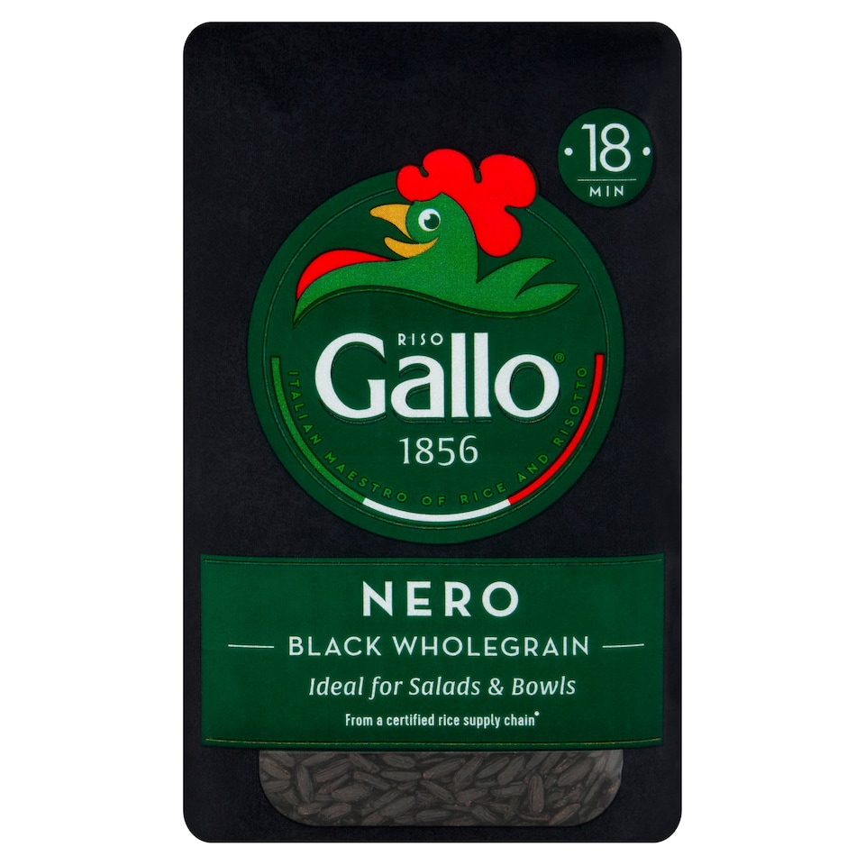 image 1 of RISO GALLO Nero Black Wholegrain Rice 500G