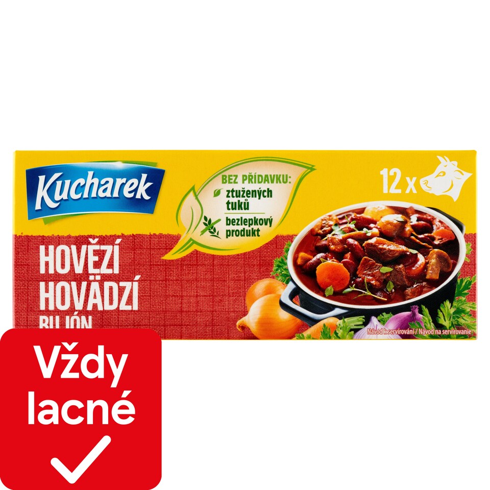 image 1 of Kucharek Beef Broth 12 x 10 g (120 g)