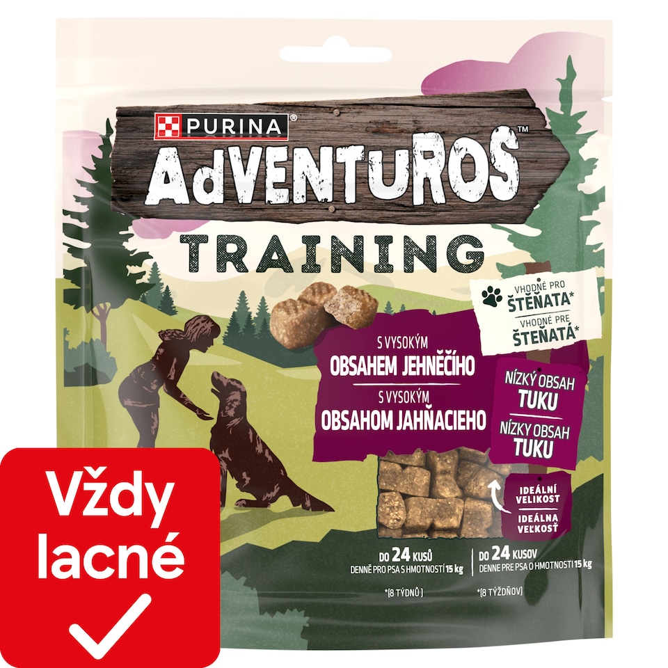 ADVENTUROS Tréningové pochúťky s vysokým obsahom jahňacieho 115 g
