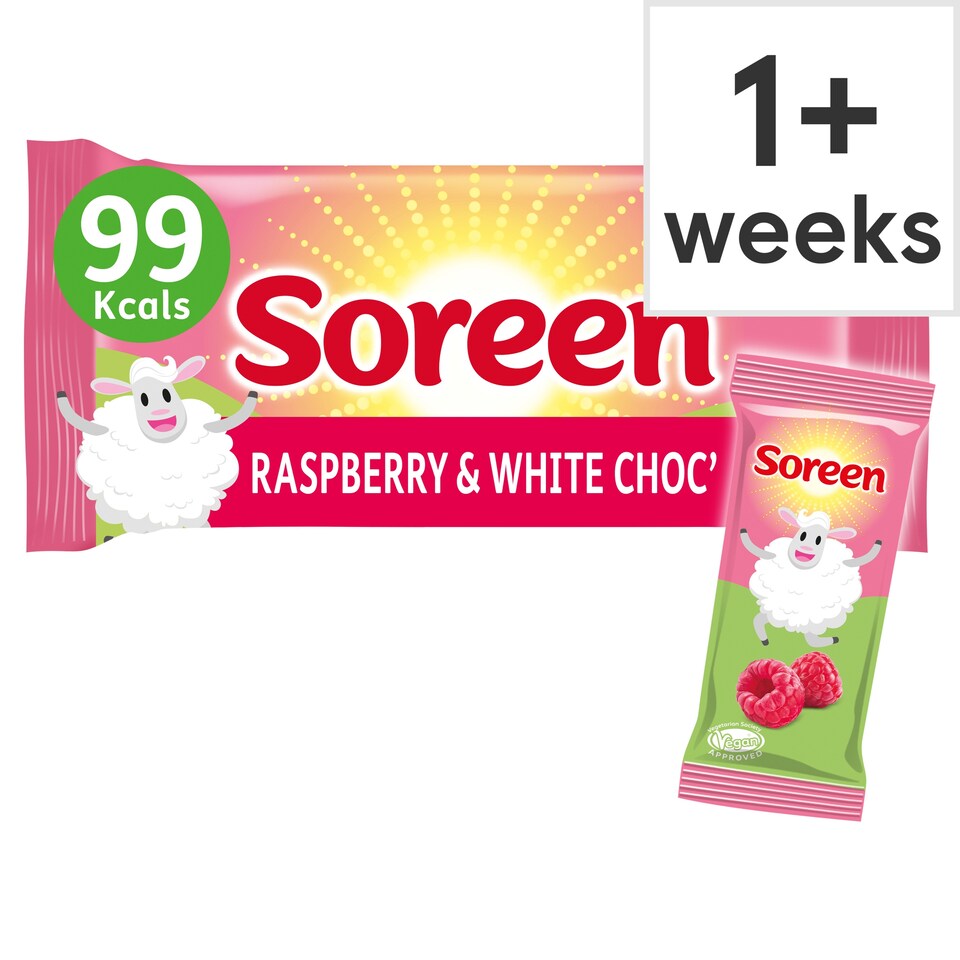Soreen Easter Raspberry & White Chocolate Mini Loaves 150g