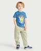 image 2 of Bluey Pure Cotton Best Dad Ever T-Shirt in Blue