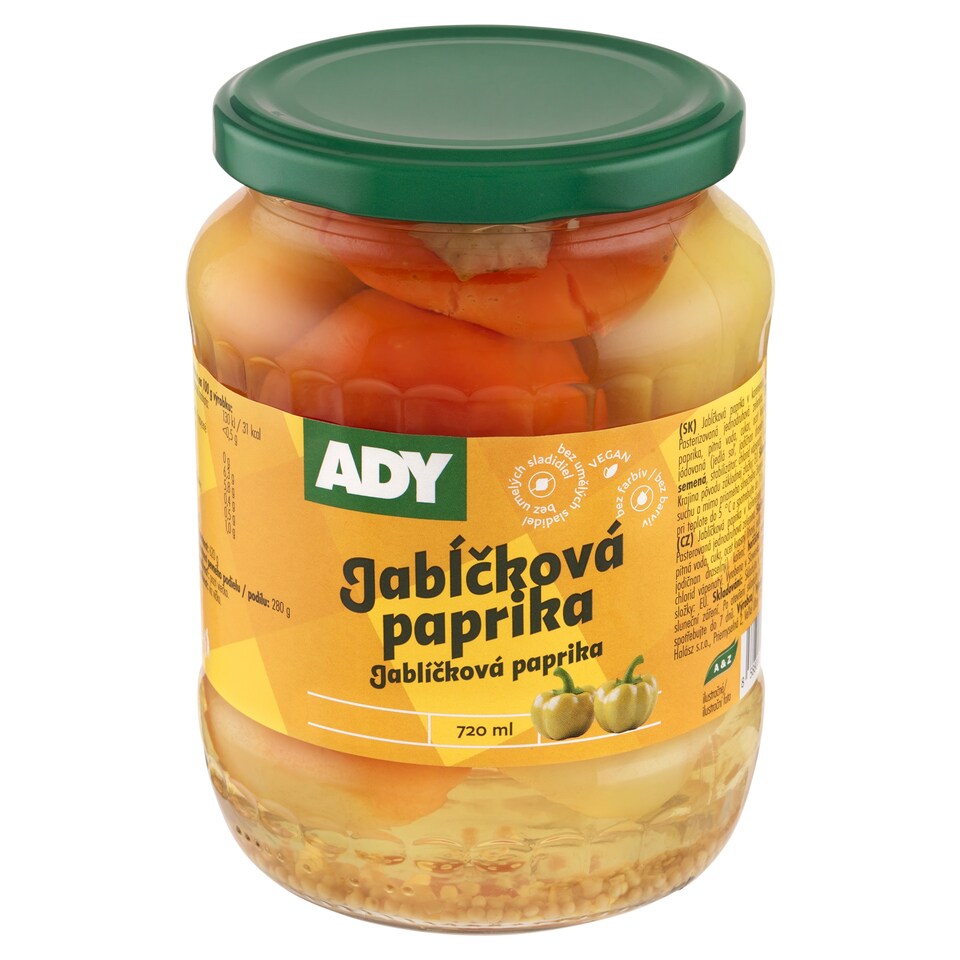 Ady Jabĺčková paprika 620 g