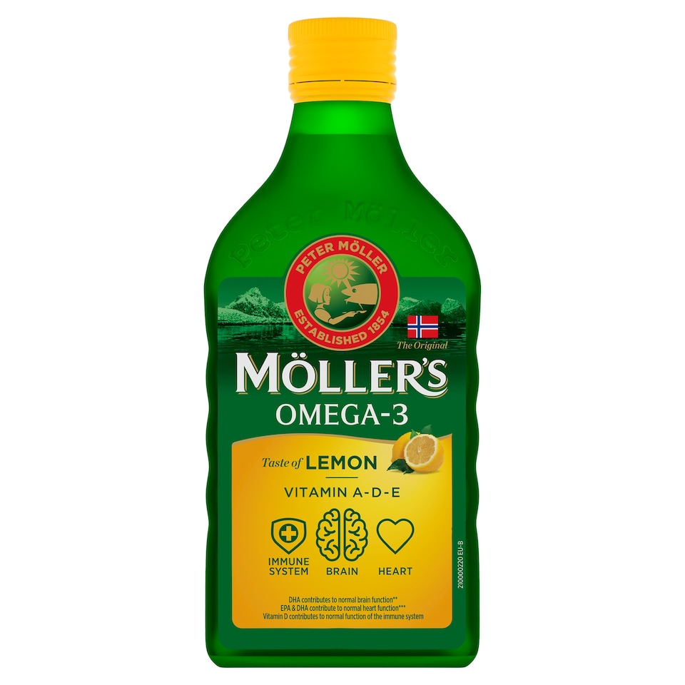 Mollers Omega 3 Lemon 250Ml