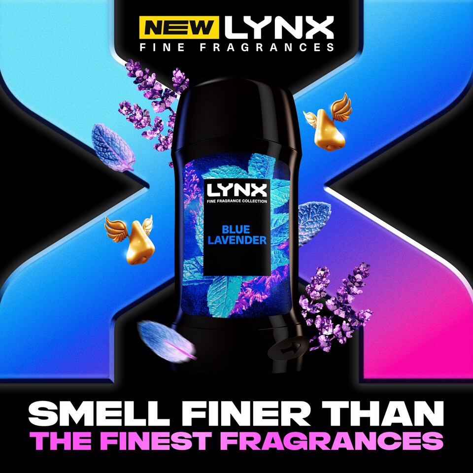 image 1 of Lynx Fine Fragrance Blue Lavender Deodorant Stick 50ml