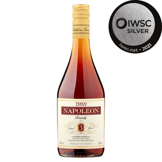 Tesco Napoleon Brandy 70Cl Bottle Tesco Groceries