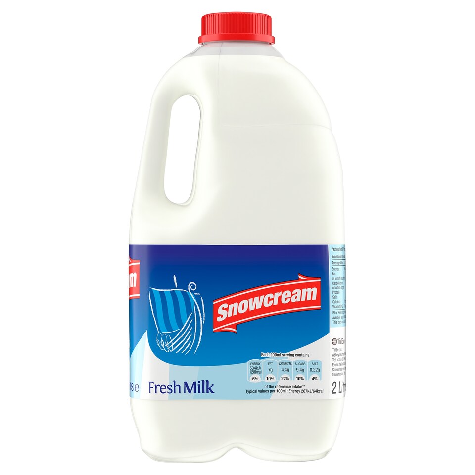 Snowcream Milk 2 Litre