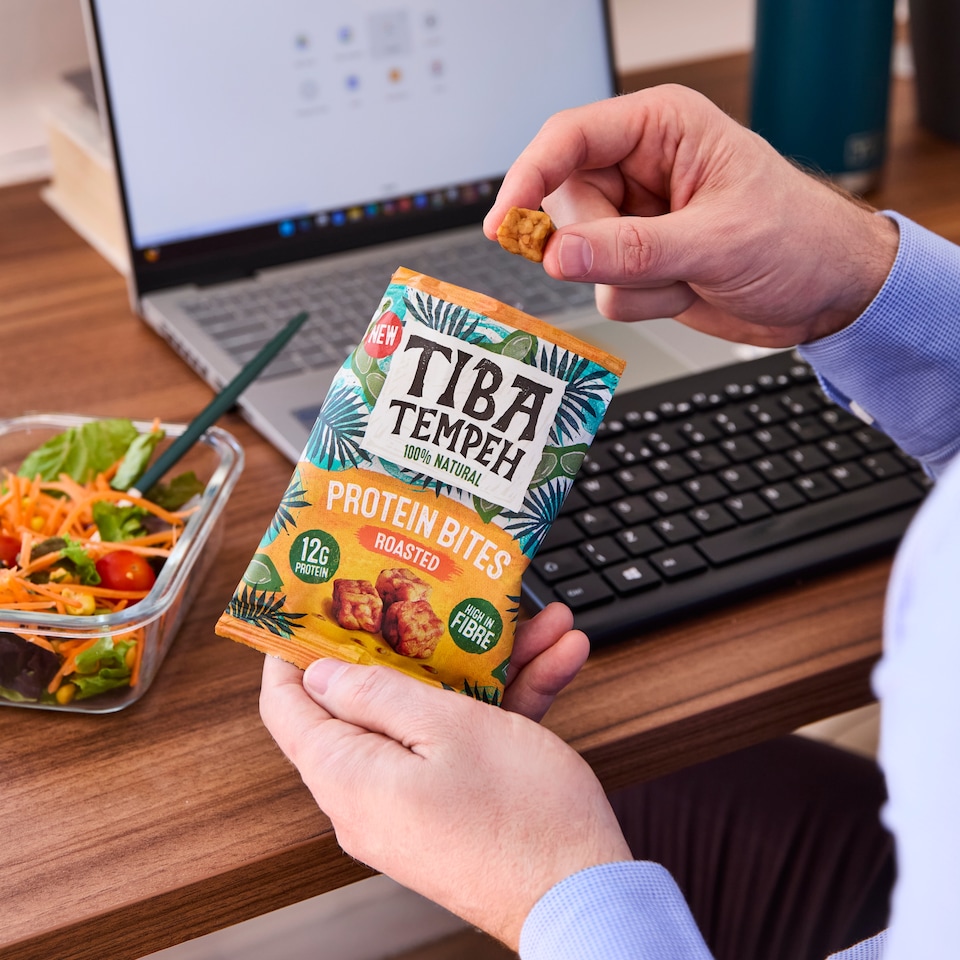 image 1 of Tiba Tempeh Roasted Protein Bites 60g