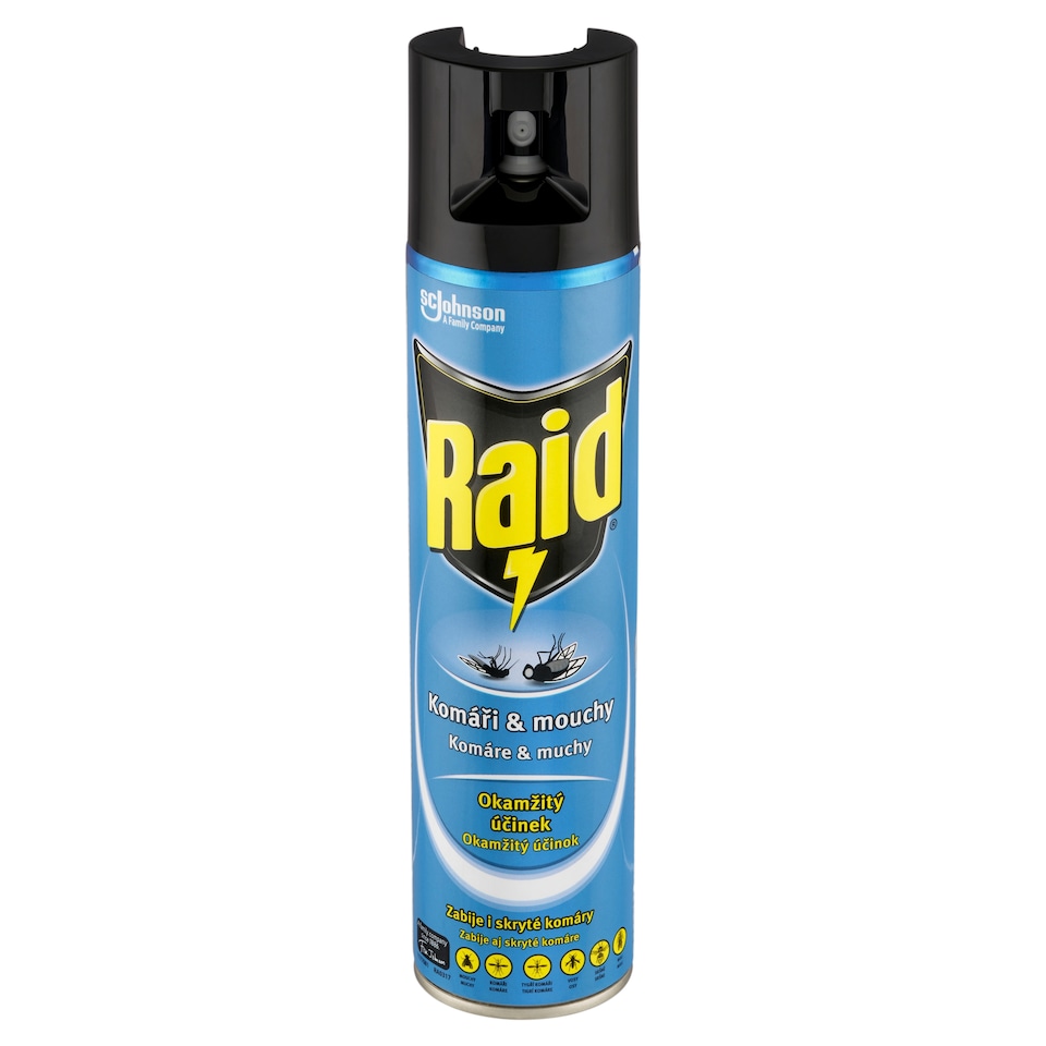Obrázek 1 pro produkt Raid Komáři & mouchy 400ml