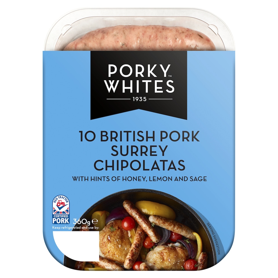 Porky Whites Surrey Chipolata Premium 360G
