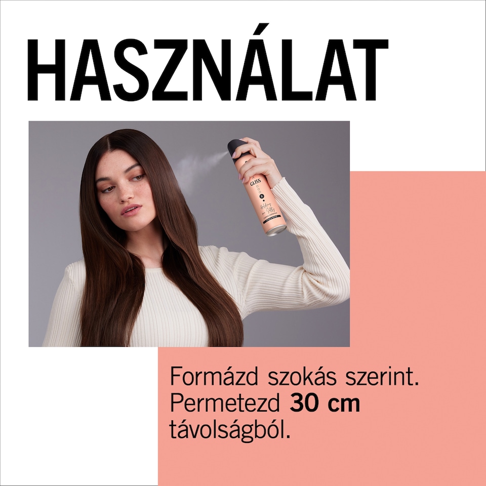 image 1 of Taft X Gliss Holding me Strongly Caring Hairspray 250 ml