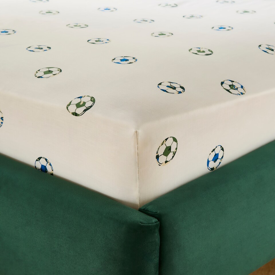 Silentnight Healthy Growth Football Fitted Sheet Single