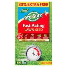 Gro Sure Fast Acting Lawn Seed 390G 13Sqm