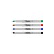 image 3 of Sharpie Permanent Markers Ultra-Fine Point Assorted, 4 Count