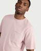 image 2 of RDA Pure Cotton Pocket T-Shirt in Pink
